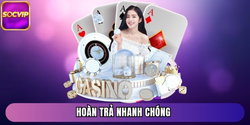 Trang chủ 24 Hoàn trả nhanh chóng